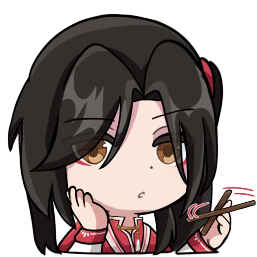 Эмодзи Hua Cheng genshin chibi