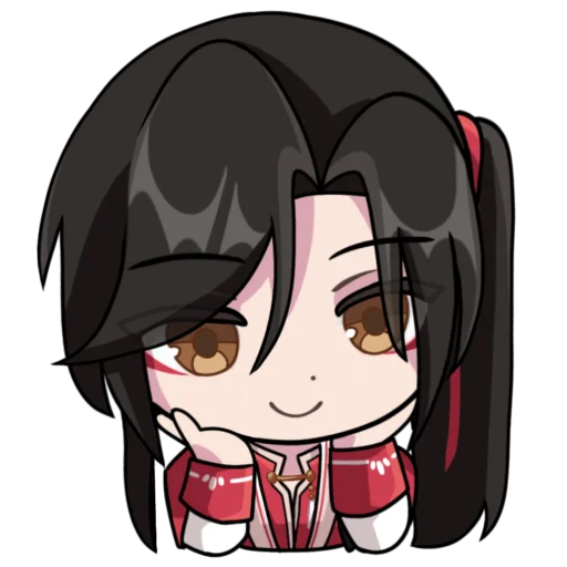 Эмодзи Hua Cheng genshin chibi