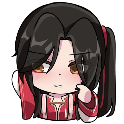 Эмодзи Hua Cheng genshin chibi