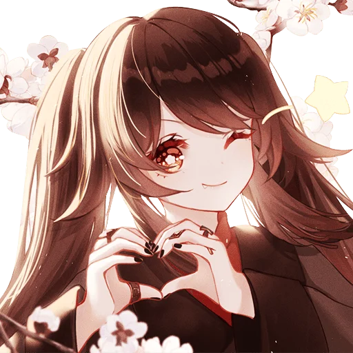 Эмодзи hu tao waifu
