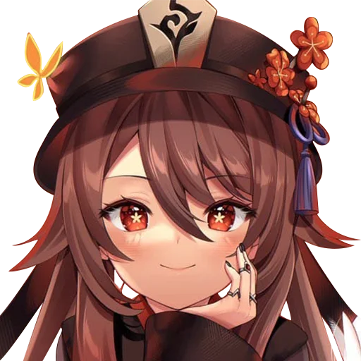 Эмодзи hu tao waifu