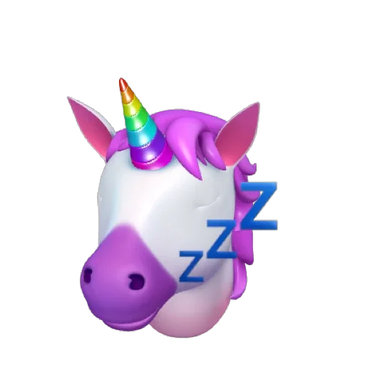 Эмодзи Единорожка