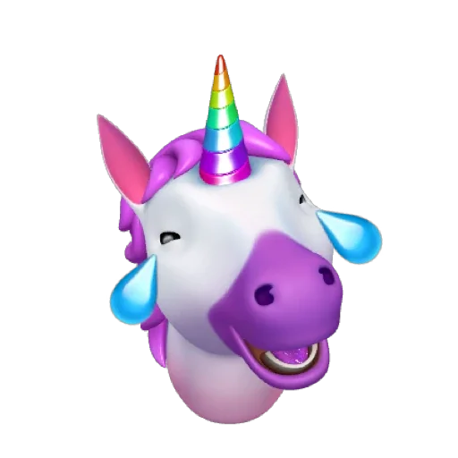 Эмодзи Единорожка