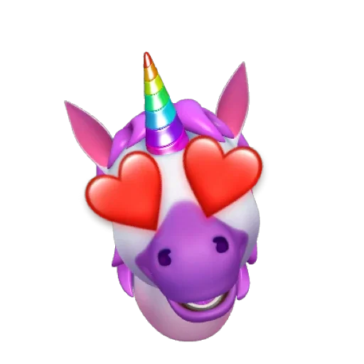Эмодзи Единорожка
