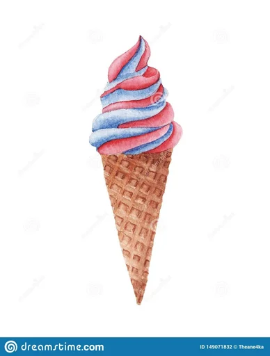 Эмодзи Мороженое