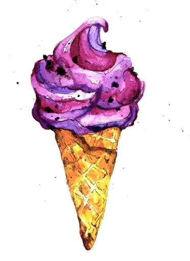 Эмодзи Мороженое