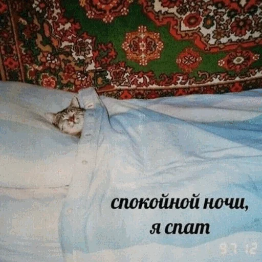 Эмодзи Спокойной ночи