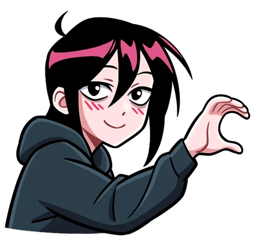 Эмодзи Икки и Мори без надписей