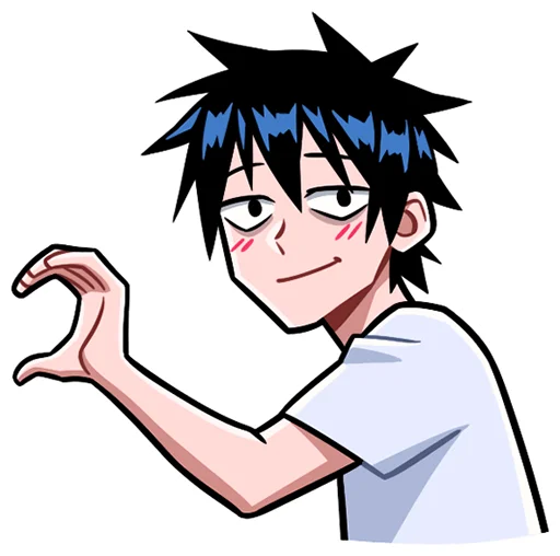 Эмодзи Икки и Мори без надписей