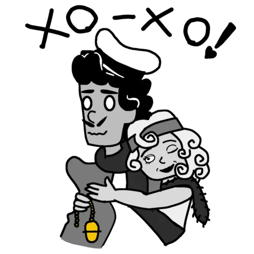 Эмодзи Остап и друзья