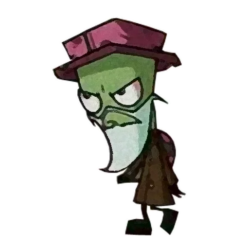Эмодзи Invader Zim