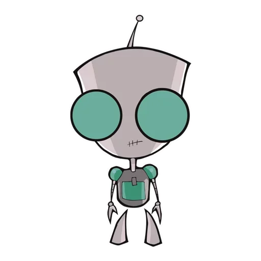 Эмодзи Invader Zim