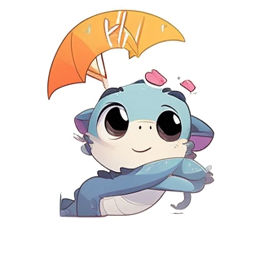 Эмодзи Дракончик Искряш