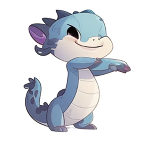 Эмодзи Дракончик Искряш
