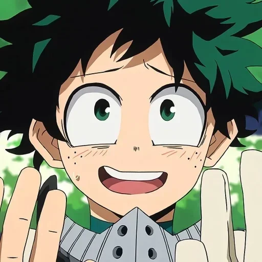 Эмодзи Izuku Midoriya