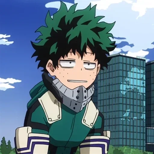 Эмодзи Izuku Midoriya