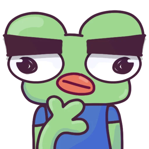 Эмодзи Жабка Мэл