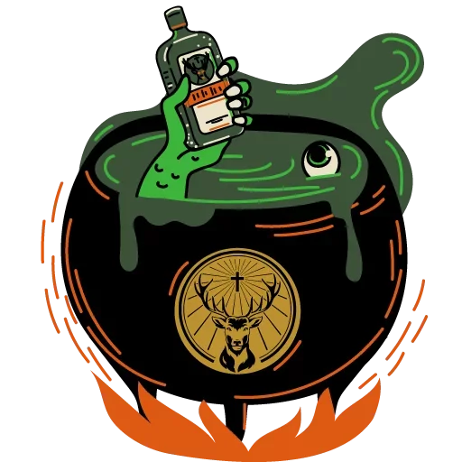 Эмодзи Jager halloween