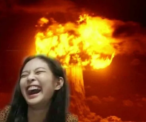 Эмодзи jennie meme