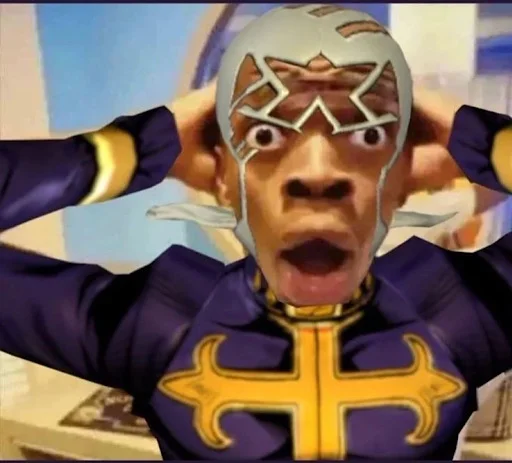 Эмодзи jojo fh 3