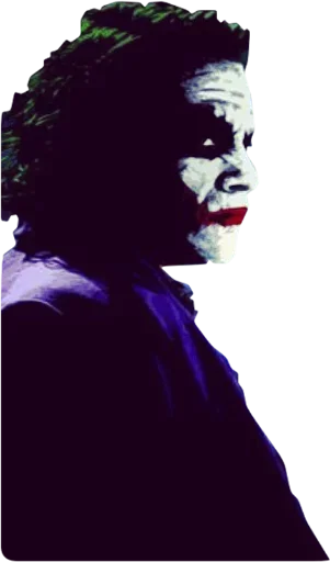 Эмодзи Улыбка Джокера