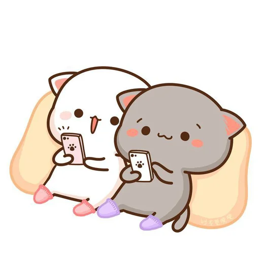 Эмодзи Peach and Goma