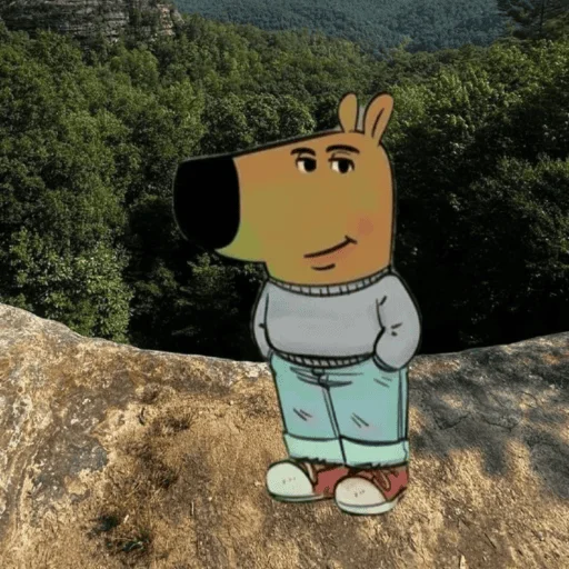 Эмодзи chill guy