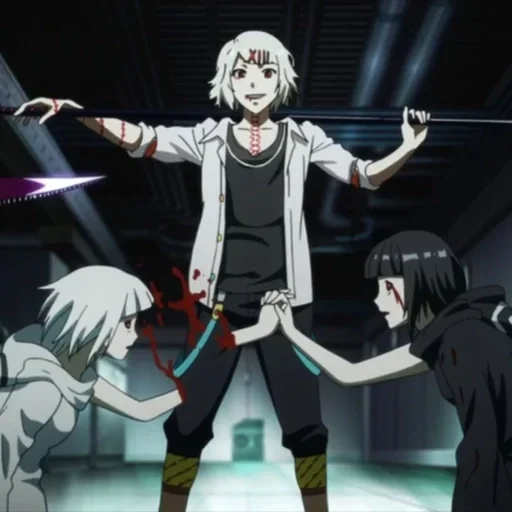 Эмодзи Juuzou Suzuya | Tokyo Ghoul