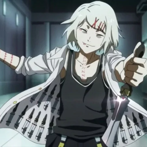 Эмодзи Juuzou Suzuya | Tokyo Ghoul