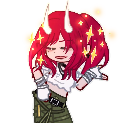 Эмодзи Gacha game