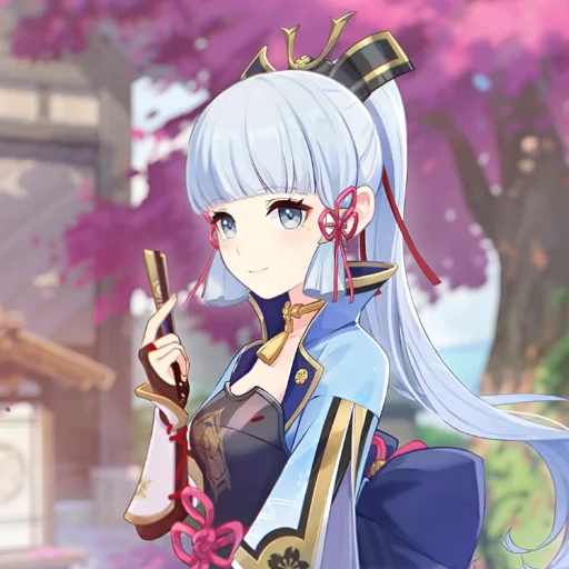 Эмодзи Kamisato Ayaka