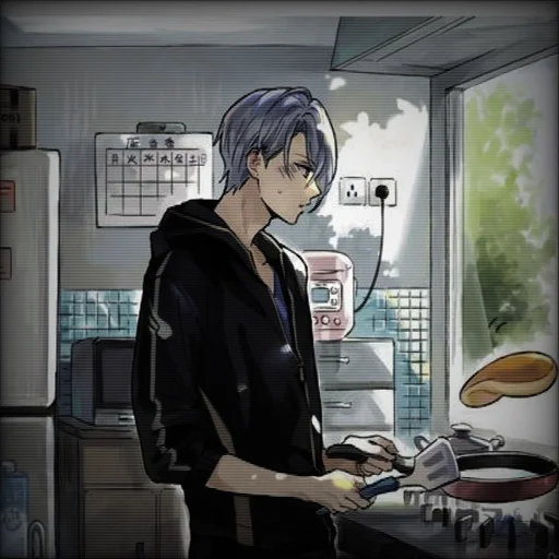 Эмодзи Камисато Аято