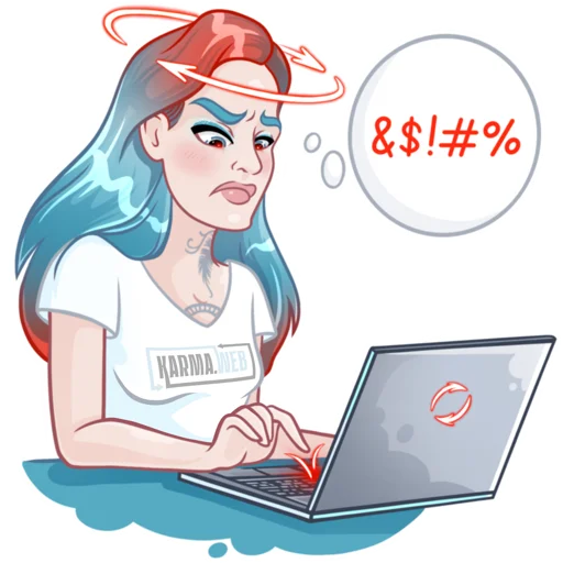 Эмодзи КАРМА-girl