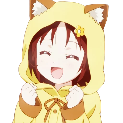 Эмодзи Аниме Тян