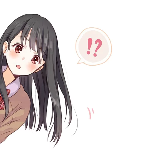 Эмодзи Аниме Тян