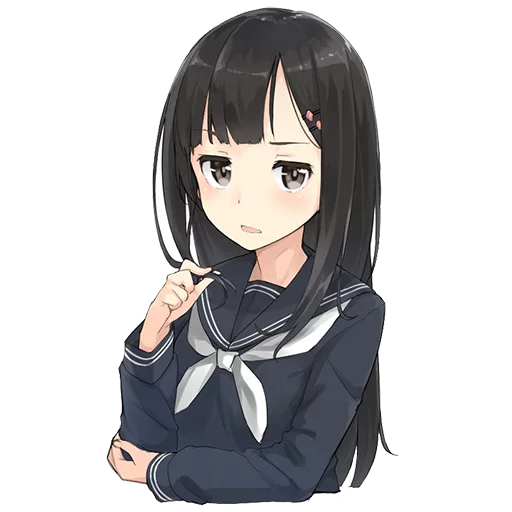 Эмодзи Аниме Тян