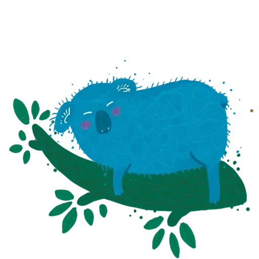 Эмодзи Keep calm like Koala