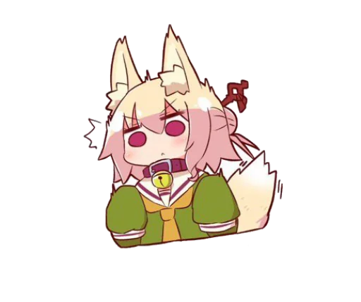 Эмодзи Kemomimi-chan