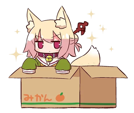 Эмодзи Kemomimi-chan