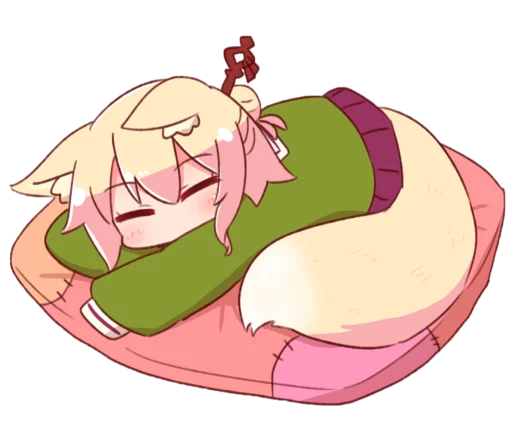 Эмодзи kemomimi-chan