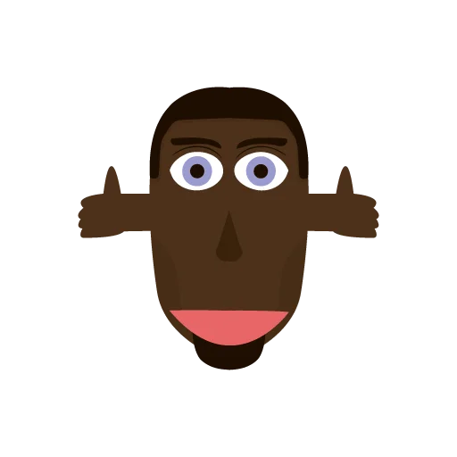Эмодзи Kanye West Bless You