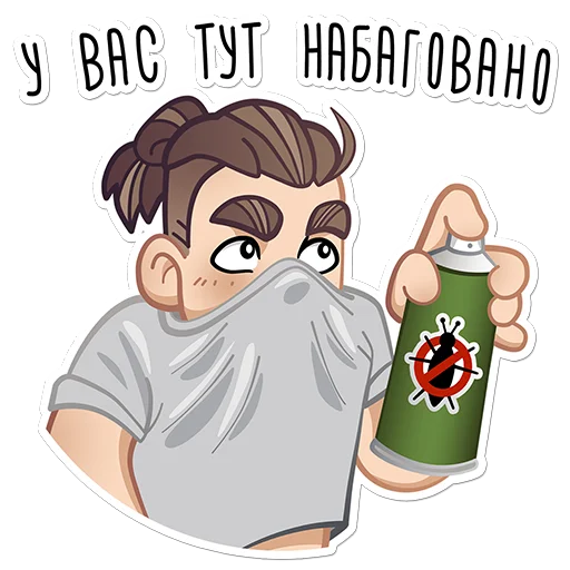 Эмодзи Кеша-тестировщик
