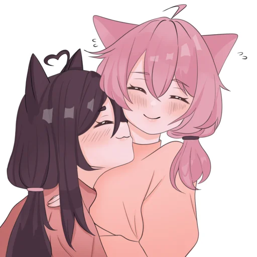 Эмодзи котячи ласки