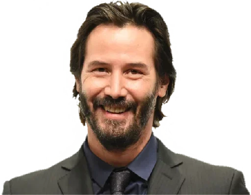 Эмодзи Киану такой лапочка