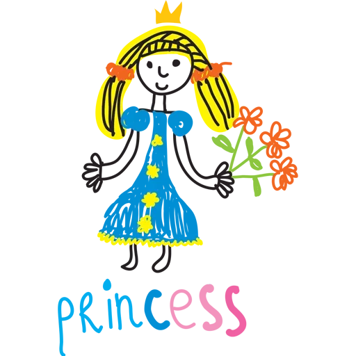 Эмодзи kids draw