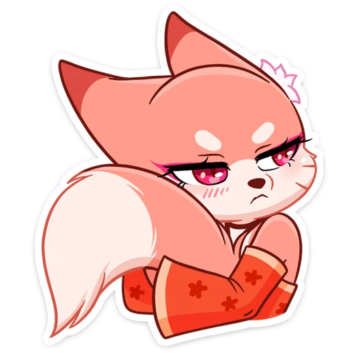 Эмодзи Кицунэ Аи