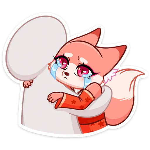 Эмодзи Кицунэ Аи