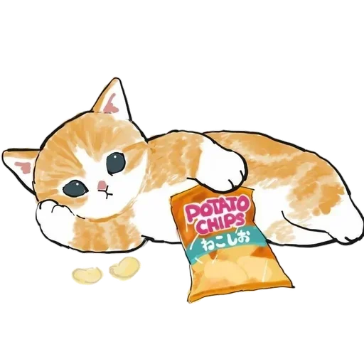 Эмодзи Kittens mofu_sand 2