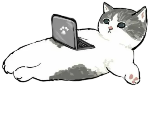 Эмодзи Kittens mofu_sand 2