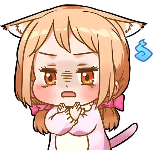 Эмодзи Киса тян